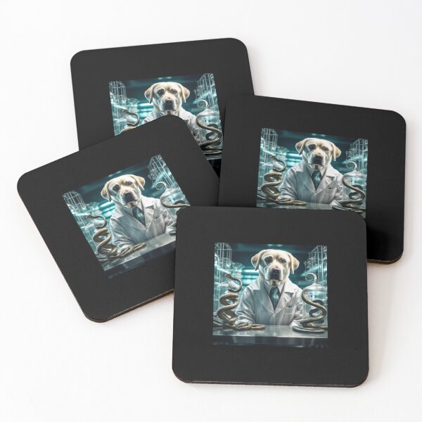 Item preview, Labrador in Lab designed and sold by canineartAI.