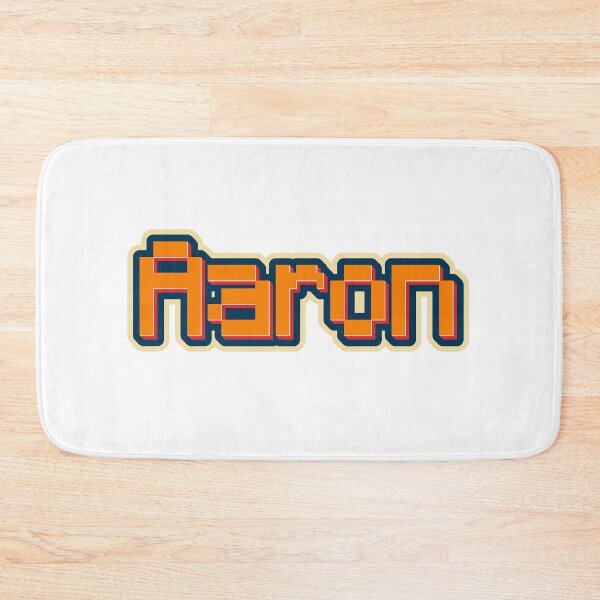 Item preview, Aaron text sticker designed and sold by Sticktle.