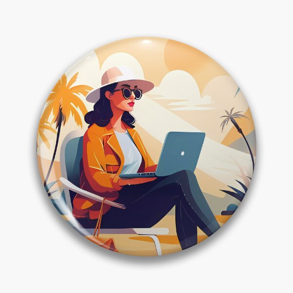 Item preview, Tropical Workstation: Digital Nomad's Paradise designed and sold by aiart-cutegirl.