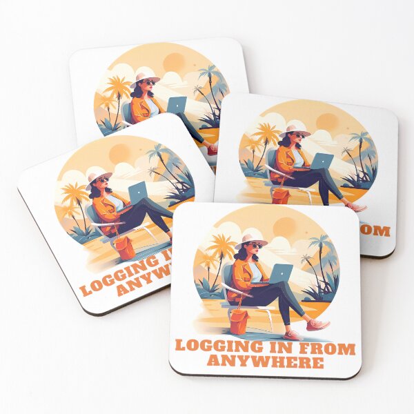Item preview, Tropical Workstation: Digital Nomad's Paradise designed and sold by aiart-cutegirl.