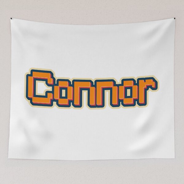 Item preview, Connor text sticker designed and sold by Sticktle.