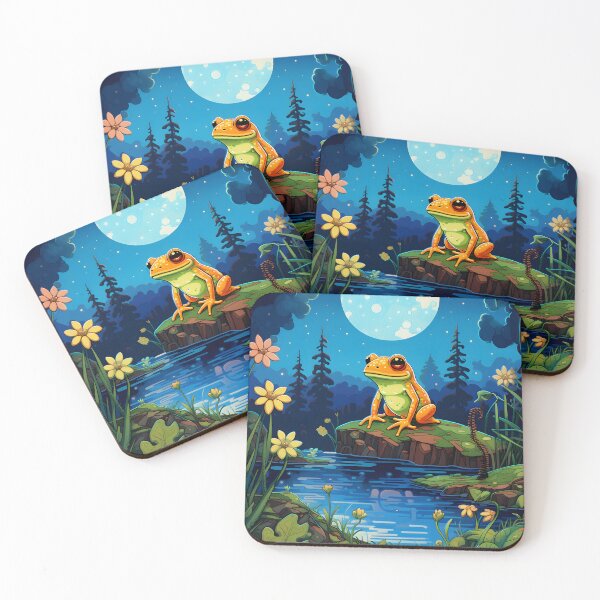 Item preview, Cute Amphibian in a Serene Landscape designed and sold by Shirtastically.