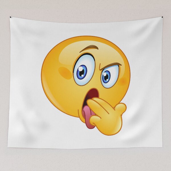 Item preview, Vomit Gesture Emoticon designed and sold by Yael Weiss.