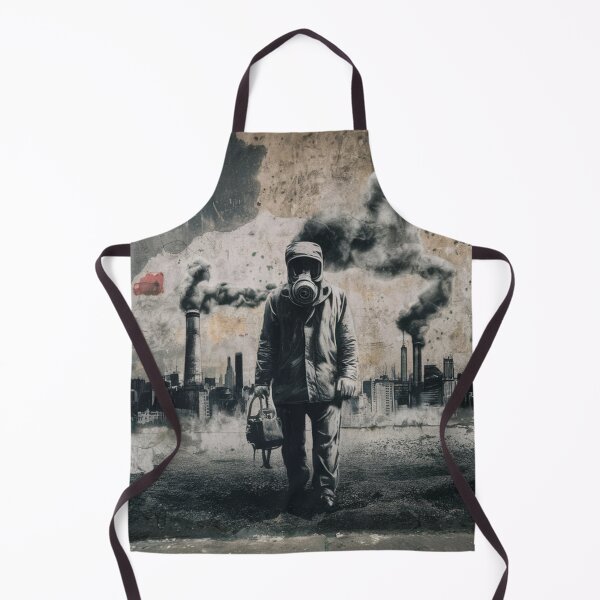 Item preview, Pollution Stencil Graffiti designed and sold by Bomax121.