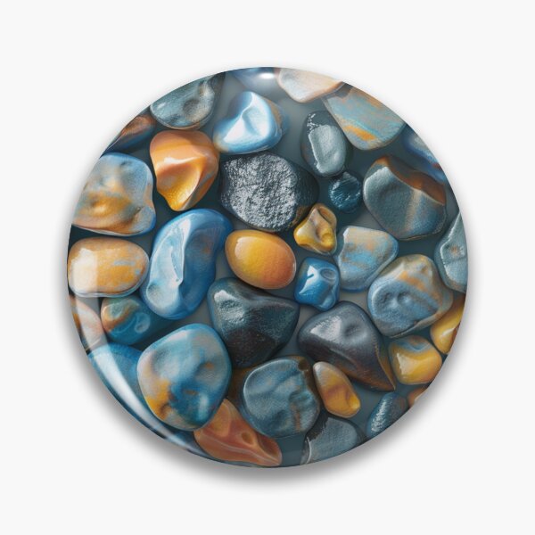 Item preview, Colorful Pebbles Pattern designed and sold by NicolasGlowArt.