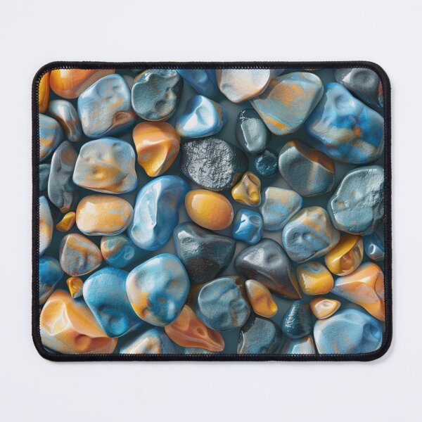 Item preview, Colorful Pebbles Pattern designed and sold by NicolasGlowArt.