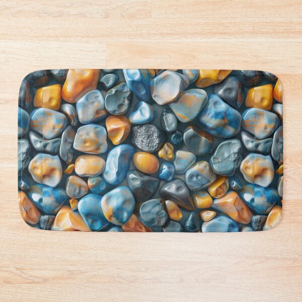 Item preview, Colorful Pebbles Pattern designed and sold by NicolasGlowArt.