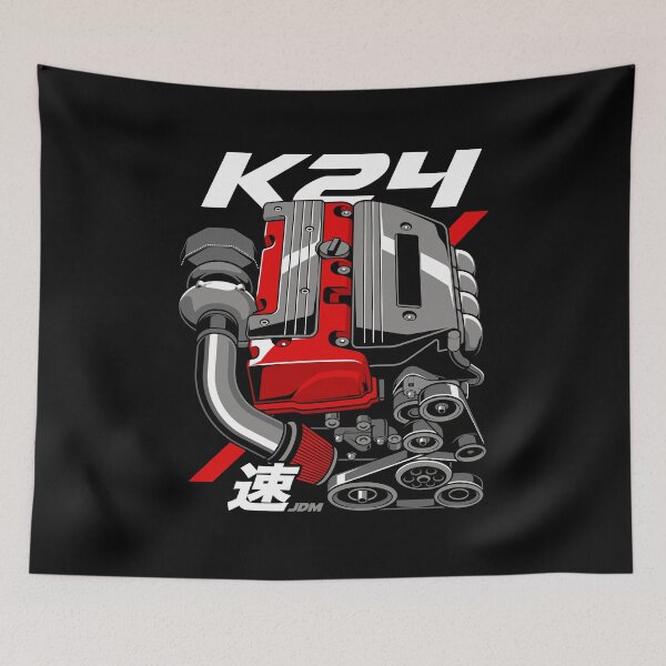 Item preview, K-Series K24 Engine Illustration designed and sold by mohalldi.