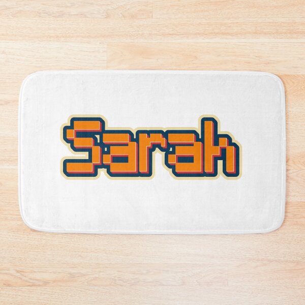 Artikelvorschau, Sarah Textaufkleber entworfen und verkauft von Sticktle.