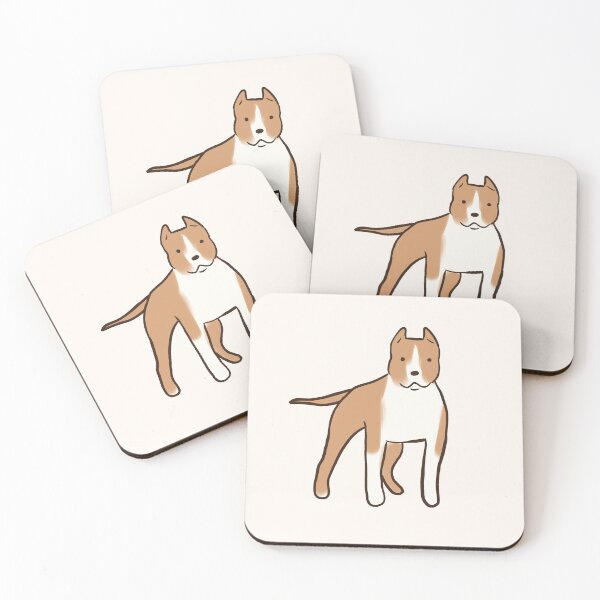 Item preview, American Staffordshire Terrier illustration  designed and sold by Mayarart.