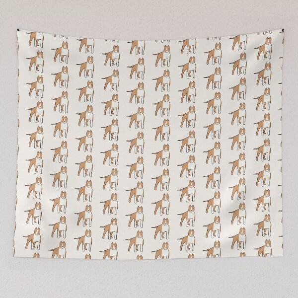 Item preview, American Staffordshire Terrier illustration  designed and sold by Mayarart.