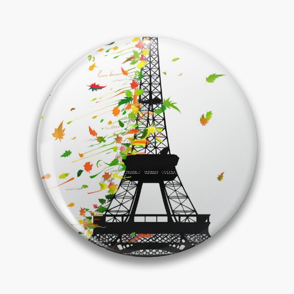 Item preview, Eiffel Tower Silhouette designed and sold by Areebanawab.