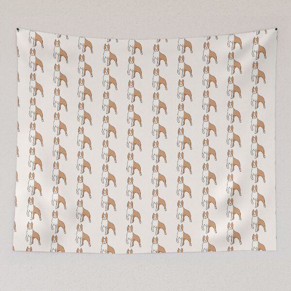 Item preview, Cute American Staffordshire Terrier illustration  designed and sold by Mayarart.
