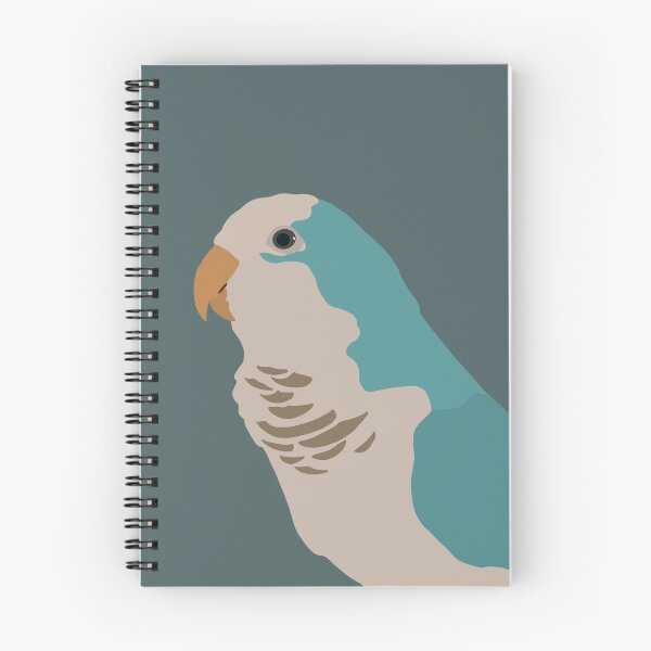 Item preview, Quaker parrot (blue) designed and sold by Meluiben.