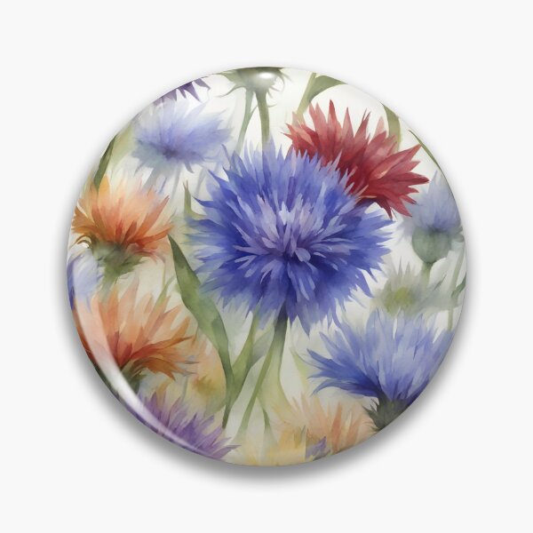 Item preview, Multicoloured Cornflowers  designed and sold by CalmnessbyChoice.