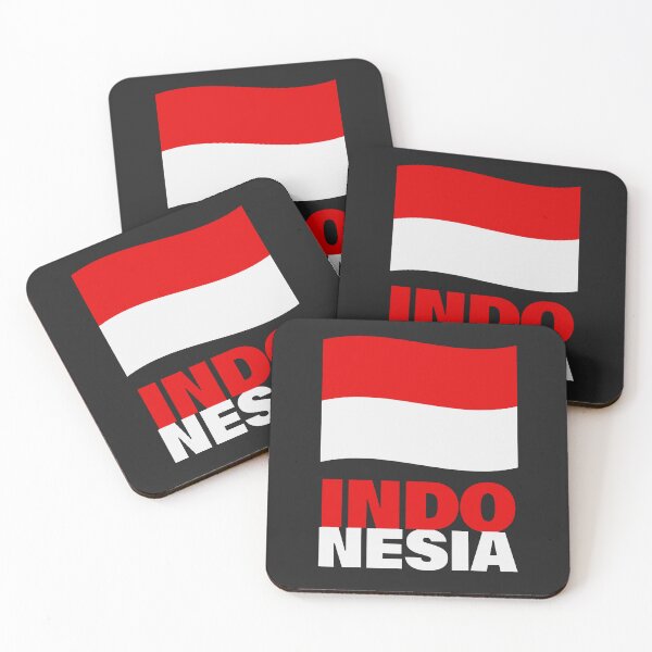 Item preview, Indonesia Flag Map designed and sold by AnimalsDH305.