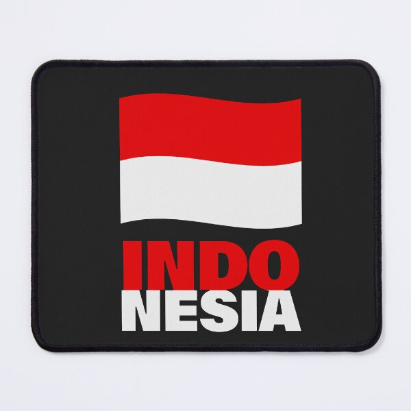 Item preview, Indonesia Flag Map designed and sold by AnimalsDH305.