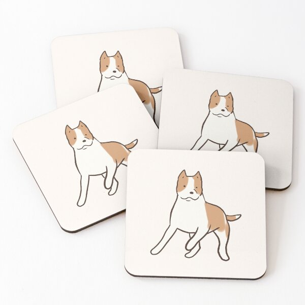 Item preview, American Staffordshire Terrier dog art  designed and sold by Mayarart.