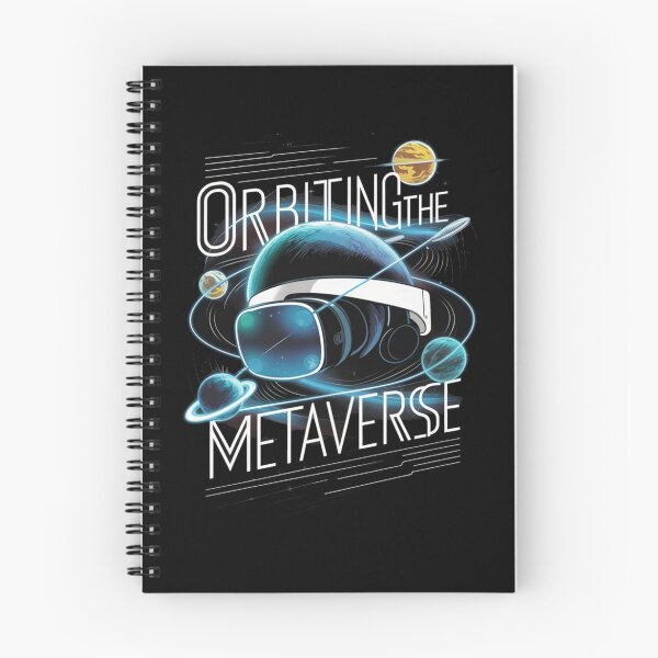 Item preview, Vr Headset Orbiting the Metaverse designed and sold by HOMEDESIGNPRINT.