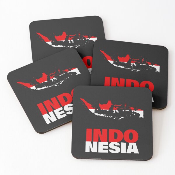 Item preview, Indonesia Flag Map designed and sold by AnimalsDH305.