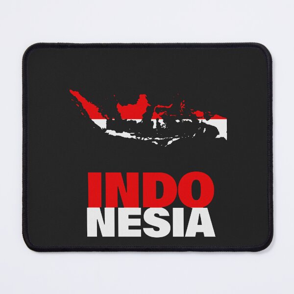 Item preview, Indonesia Flag Map designed and sold by AnimalsDH305.