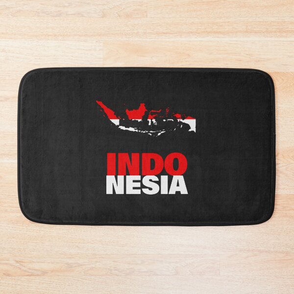 Item preview, Indonesia Flag Map designed and sold by AnimalsDH305.