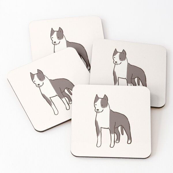 Item preview, Brown American Staffordshire Terrier  designed and sold by Mayarart.