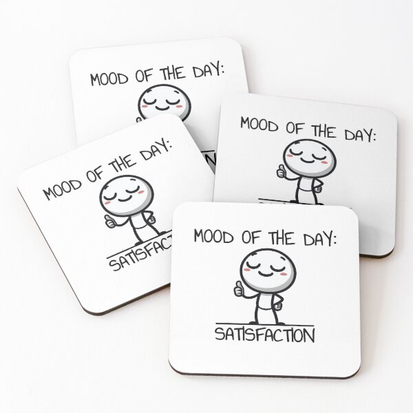 Item preview, Mood of The Day: Satisfaction - Stickman Crew #18 designed and sold by TheRumblingNerd.