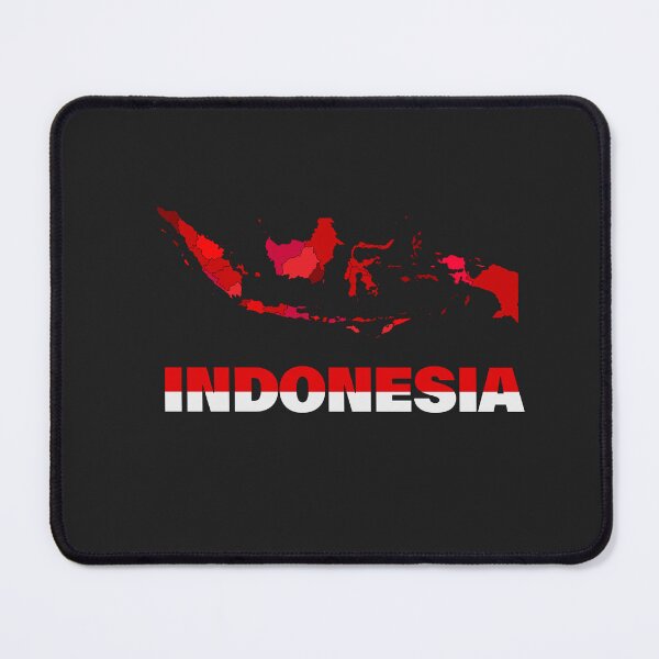 Item preview, Indonesia Flag Map designed and sold by AnimalsDH305.