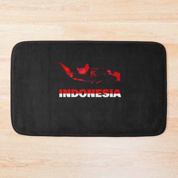 Item preview, Indonesia Flag Map designed and sold by AnimalsDH305.