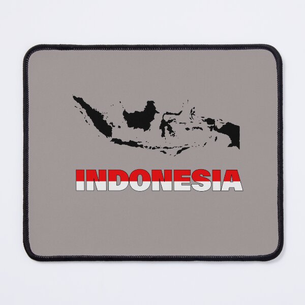 Item preview, Indonesia Flag Map designed and sold by AnimalsDH305.