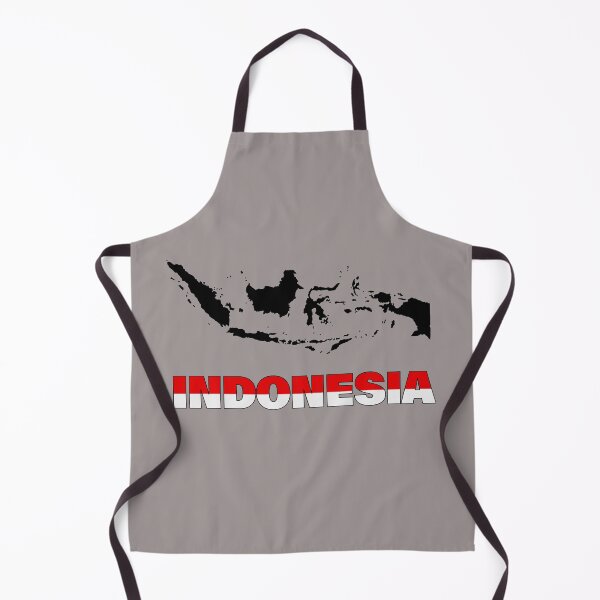 Item preview, Indonesia Flag Map designed and sold by AnimalsDH305.