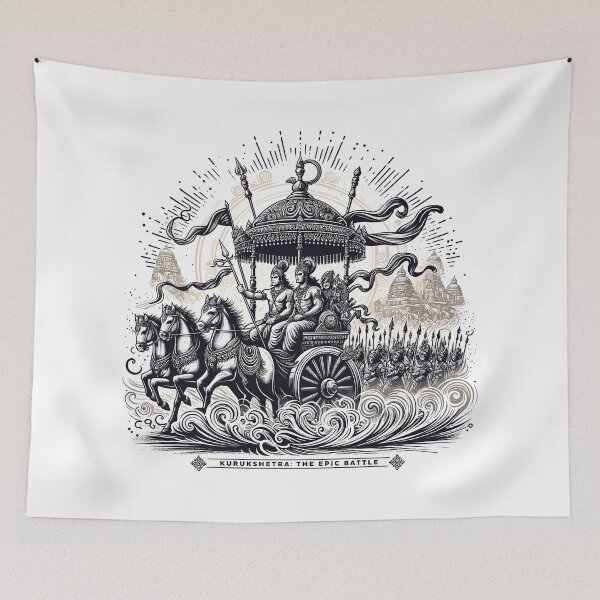 Item preview, KURUKSHETRA EPIC BATTLE | MAHABHARATA designed and sold by PSYNOVA.