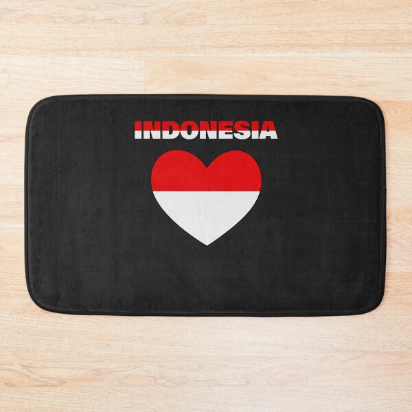 Item preview, Indonesia Flag Map designed and sold by AnimalsDH305.