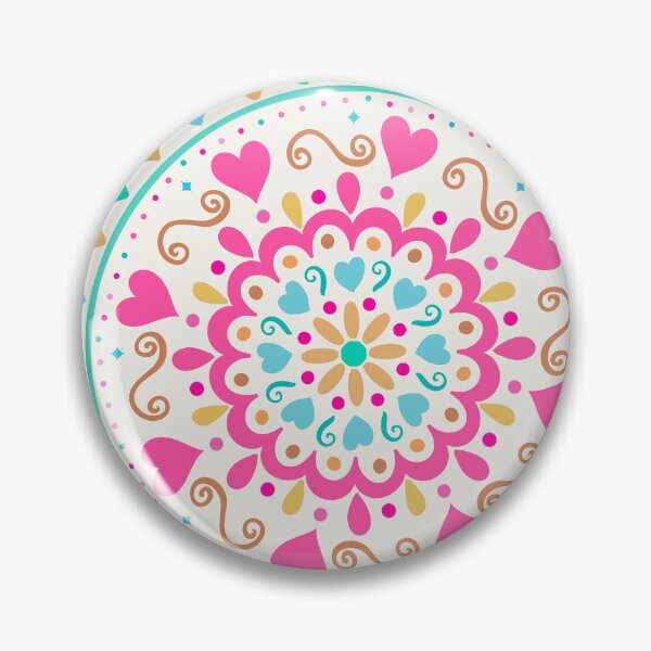 Item preview, Summer Heart Mandala designed and sold by NdesignTrend.
