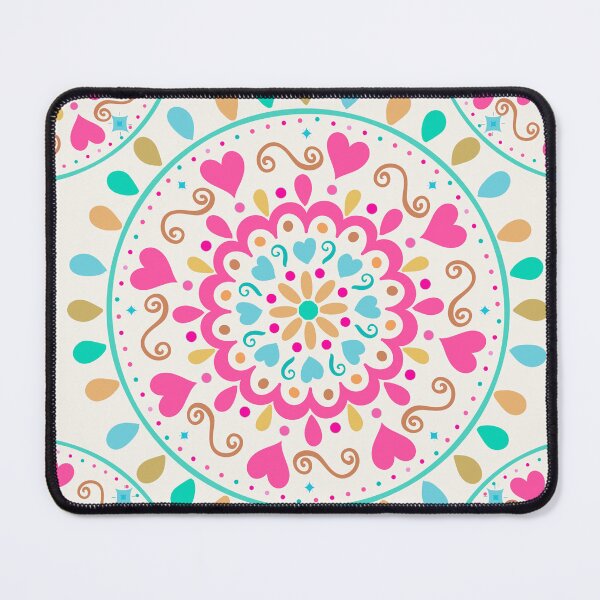 Item preview, Summer Heart Mandala designed and sold by NdesignTrend.