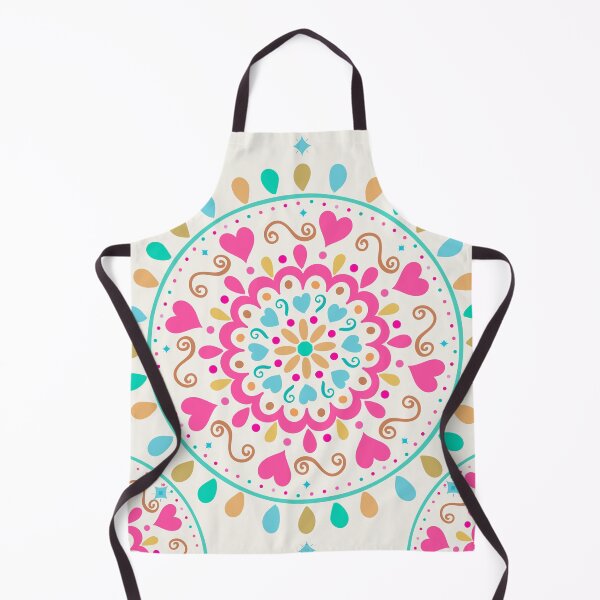Item preview, Summer Heart Mandala designed and sold by NdesignTrend.
