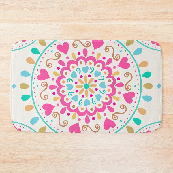 Item preview, Summer Heart Mandala designed and sold by NdesignTrend.