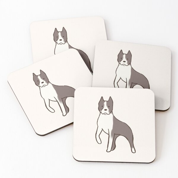 Item preview, Cute amstaff dog  designed and sold by Mayarart.