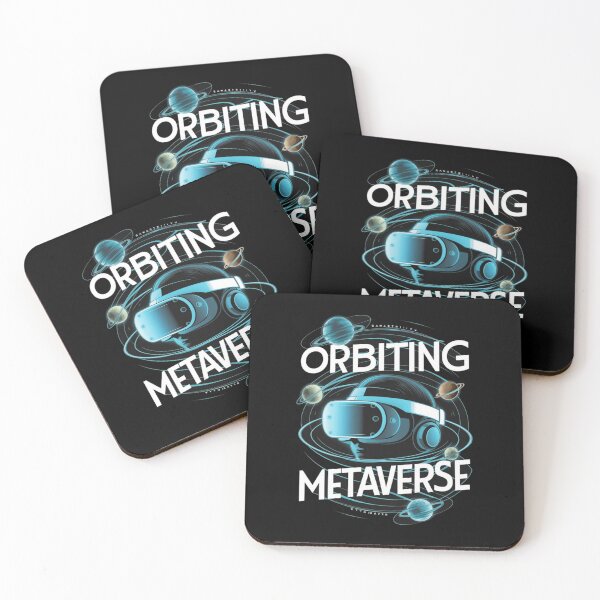 Item preview, Vr Headset Orbiting the Metaverse designed and sold by HOMEDESIGNPRINT.