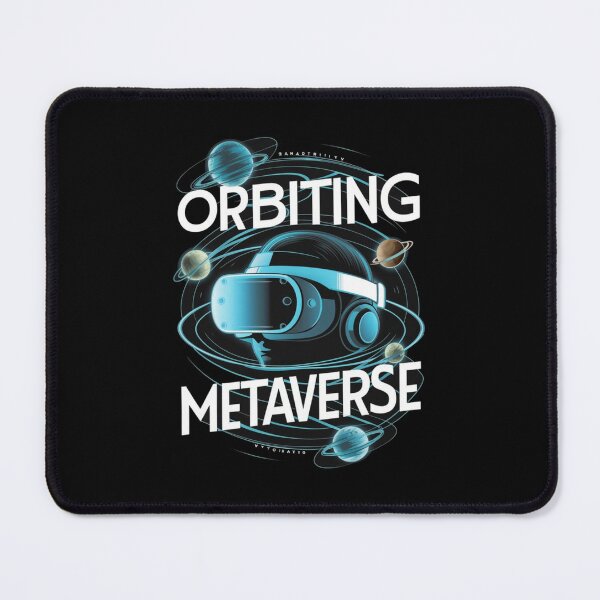Item preview, Vr Headset Orbiting the Metaverse designed and sold by HOMEDESIGNPRINT.