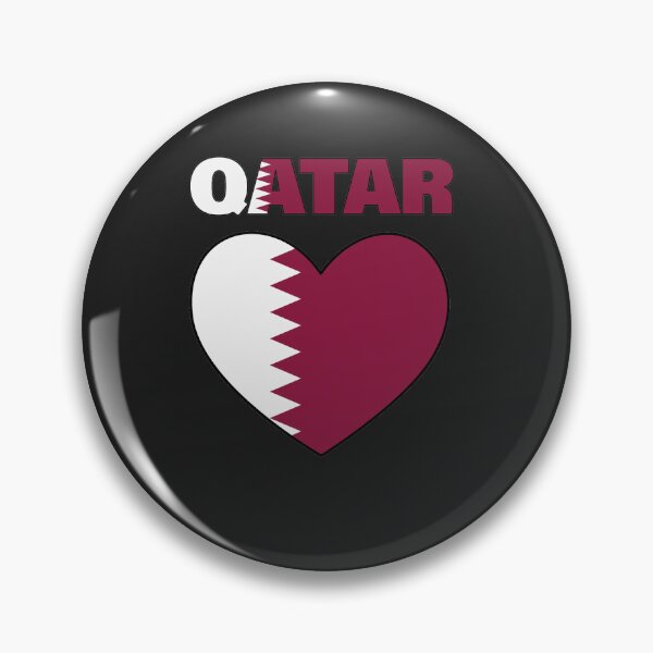 Item preview, Qatar Flag Map designed and sold by AnimalsDH305.