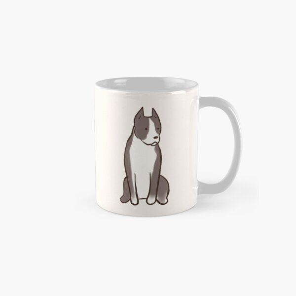 Artikel-Vorschau von Niedlicher Amstaff-Hund sitzt, designt und verkauft von Mayarart.
