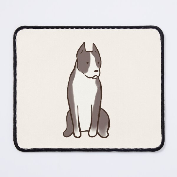 Item preview, Cute amstaff dog sitting designed and sold by Mayarart.