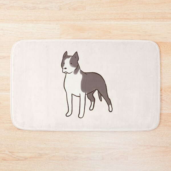 Item preview, Cute amstaff dog illustration  designed and sold by Mayarart.