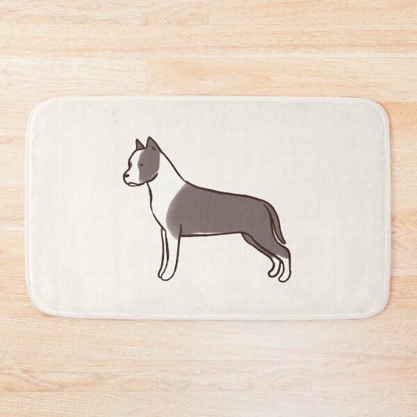 Item preview, amstaff dog illustration  designed and sold by Mayarart.
