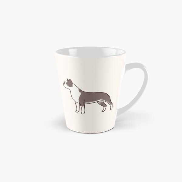 Artikel-Vorschau von Amstaff-Hundezeichnung, designt und verkauft von Mayarart.