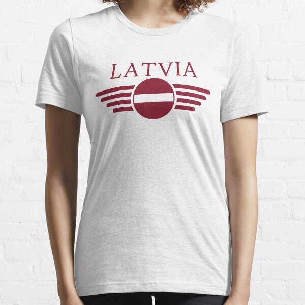 Item preview, Latvia Style Design T-Shirt designed and sold by ElvisU.