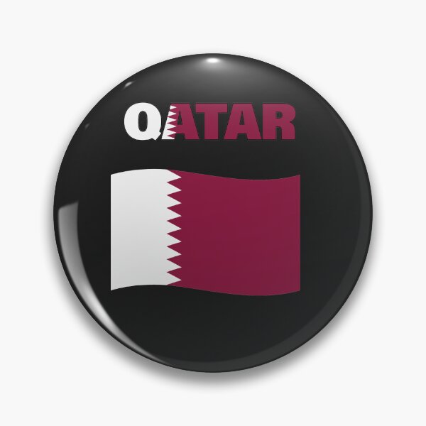 Item preview, Qatar Flag Map designed and sold by AnimalsDH305.