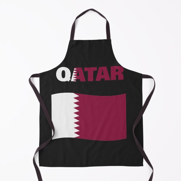 Item preview, Qatar Flag Map designed and sold by AnimalsDH305.